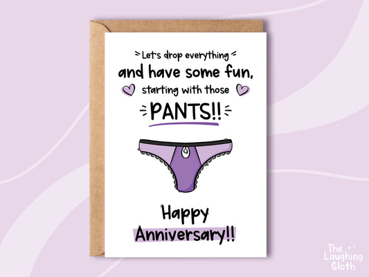 Drop Your Pants!! - Anniversary, Purple Panties