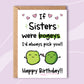 If Sisters Were Bogeys - Birthday