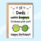 If Dads Were Bogeys - Birthday
