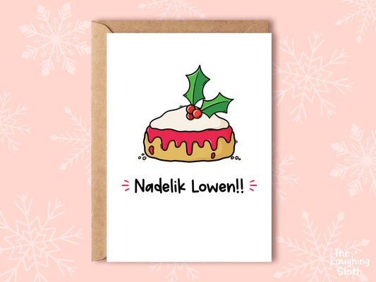 Nadelik Lowen - Christmas Cornish Cream Tea