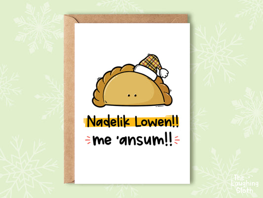 Nadelik Lowen Me 'Ansum - Cornish Pasty