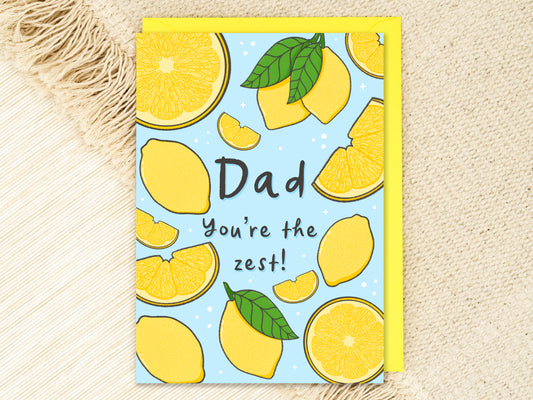 CLEARANCE - Dad You're The Zest Card