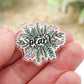CLEARANCE - Crazy Plant Lady Acrylic Pin Badge