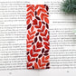 CLEARANCE - Pink and Orange Leafy Bookmark