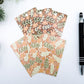 CLEARANCE - Brown and Green Floral Blank Gift Tags